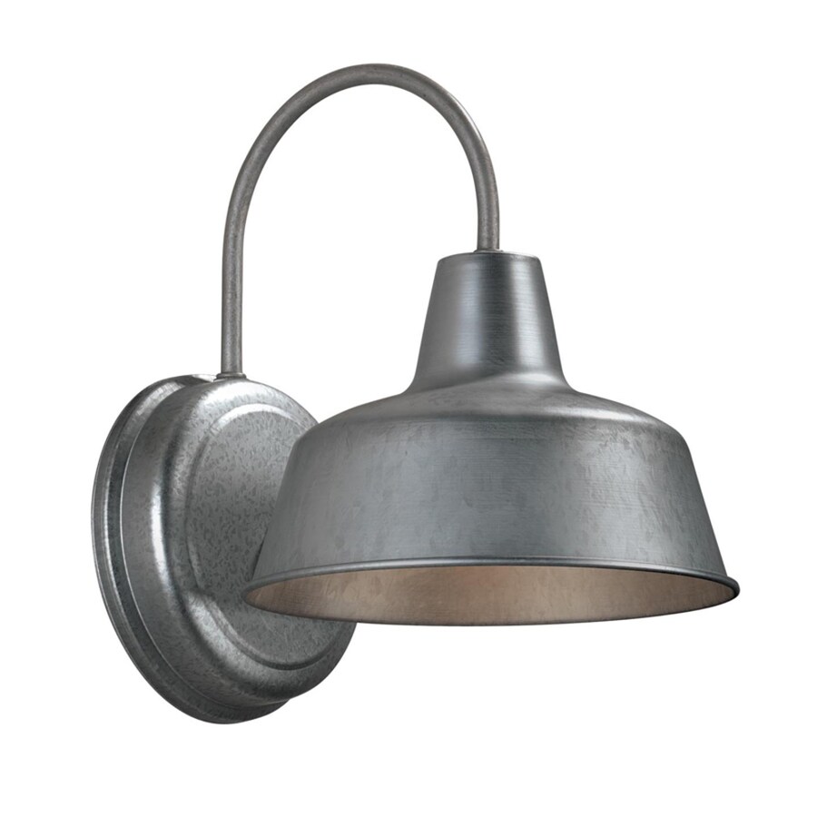 Portfolio Ellicott 10.75in H Galvanized Dark Sky Medium Base (E26