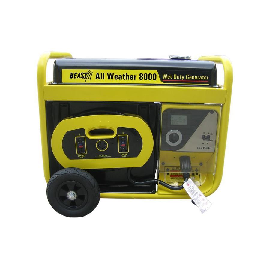 Beast DEK 8000Watt Gasoline Portable Generator with Dek Engine in the