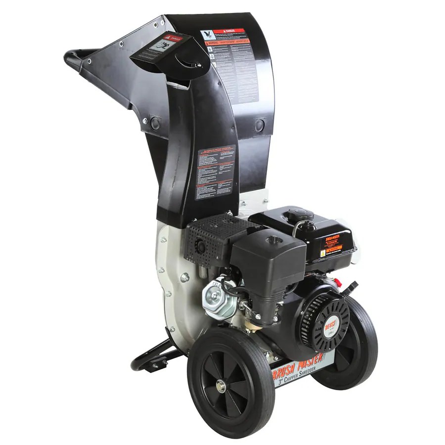 Brush Master 457cc Dek 5in Steel Gas Wood Chipper in the Gas Wood