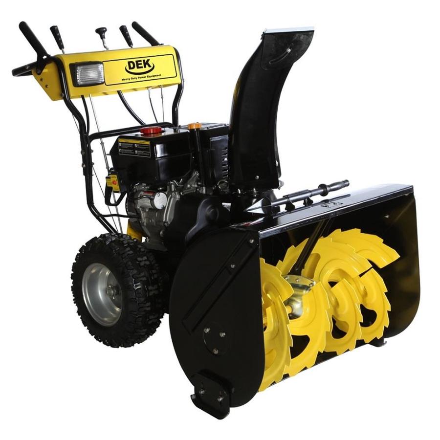 DEK Commercial 30in Twostage Selfpropelled Gas Snow Blower at