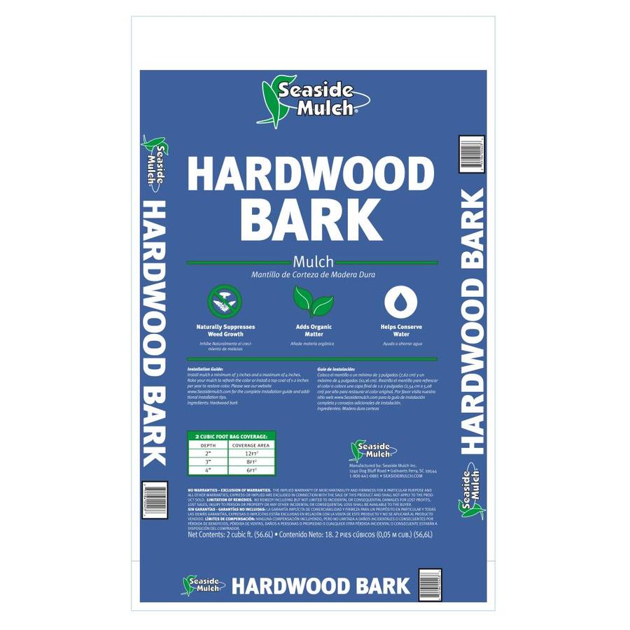 Seaside Mulch Hardwood Mulch 2cu ft Brown Hardwood Mulch in the Bagged Mulch department at
