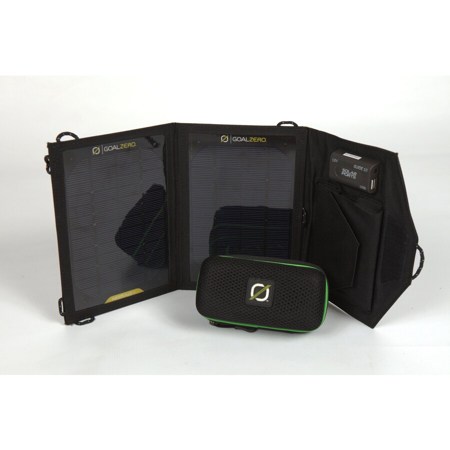 GOAL ZERO Elite Portable Solar Power Kit in the Portable Solar Power Kits department at