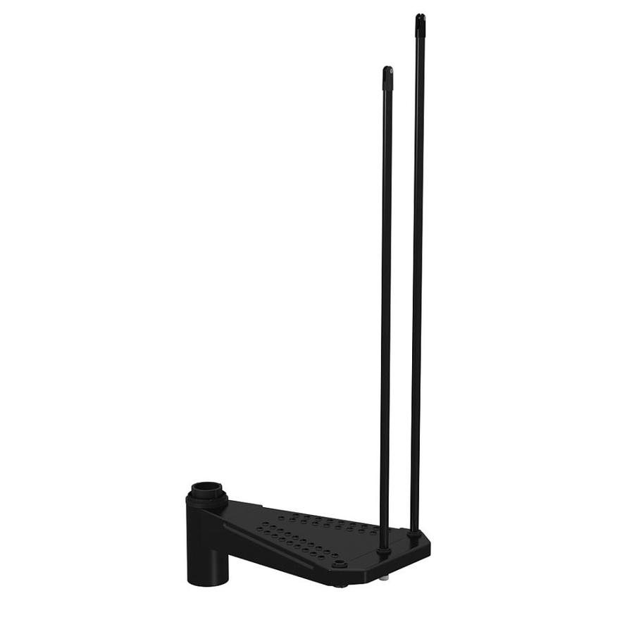 Arke SKY030 20.25in x 13.1in Black Painted Galvanized steel Stair