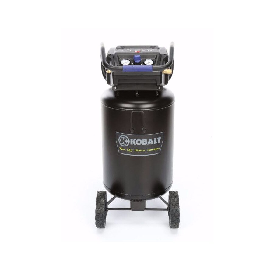 Kobalt 20Gallon Single Stage Portable Electric Vertical Air Compressor