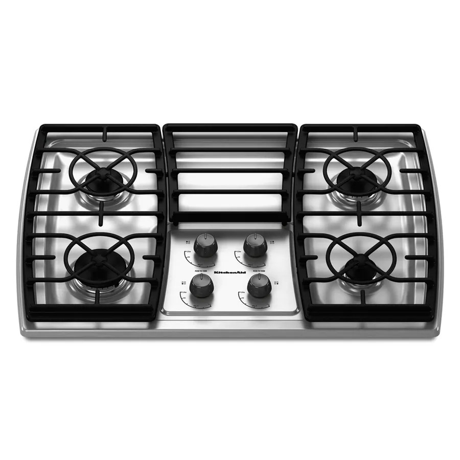 KitchenAid Architect II 30in 4 Burners Stainless Steel Gas Cooktop