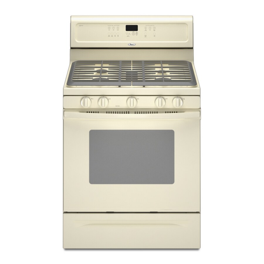 Whirlpool Gold 30Inch 5Burner Freestanding Convection Gas Range