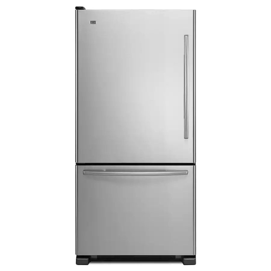 Maytag 21.9cu ft BottomFreezer Refrigerator with Single Ice Maker