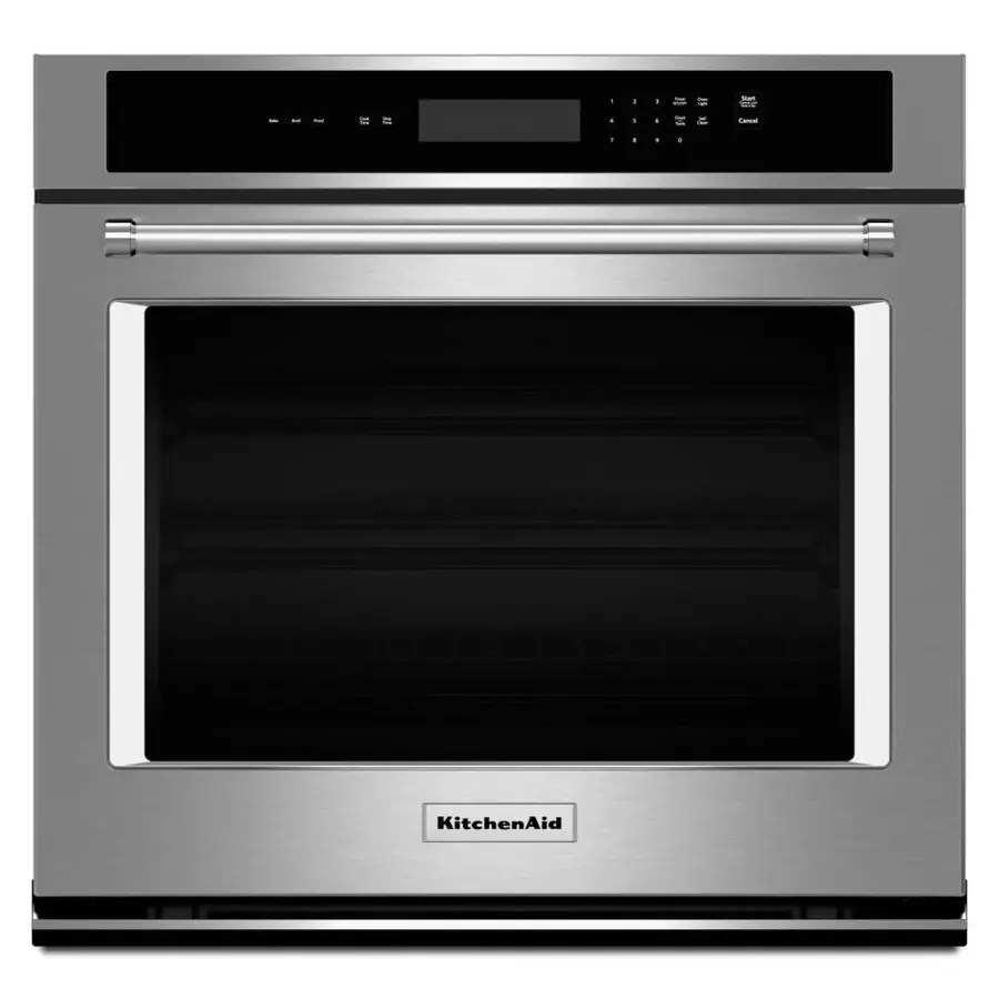 KitchenAid 27in SelfCleaning Single Electric Wall Oven (Stainless