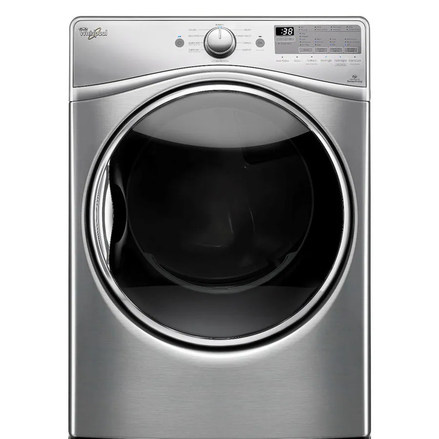 Whirlpool 7.4cu ft Stackable Electric Dryer (Diamond Steel) ENERGY