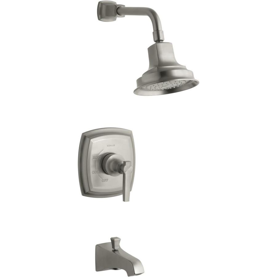 KOHLER Margaux Vibrant Brushed Bronze 1Handle Bathtub and Shower