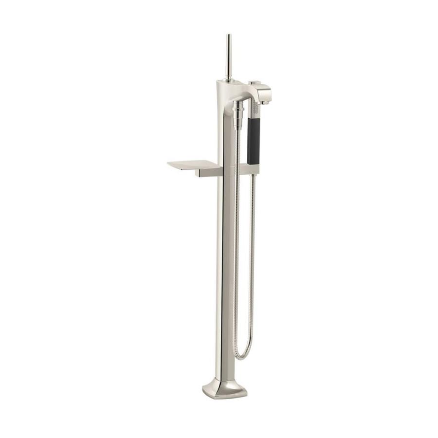 KOHLER Margaux Vibrant Polished Nickel 1Handle Freestanding Bathtub Faucet Includes Hand Shower