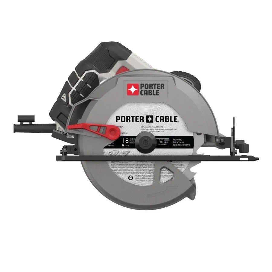 PORTERCABLE 71/4in 15Amp Corded Circular Saw with Steel Shoe at