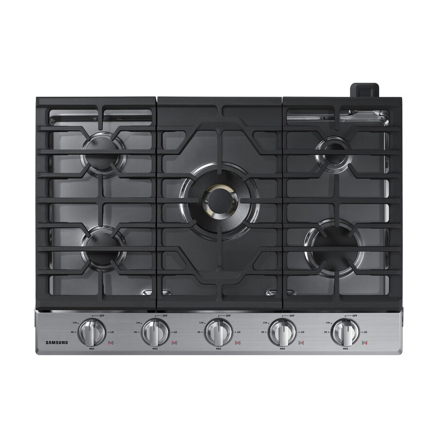 Samsung Premium Plus 5Burner Gas Cooktop (Stainless Steel) 30