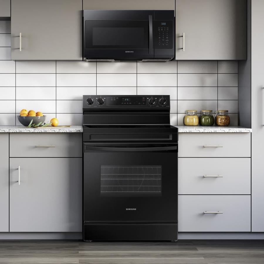 Samsung 6.3 cu. ft. Smart Freestanding Electric Range with Steam Clean