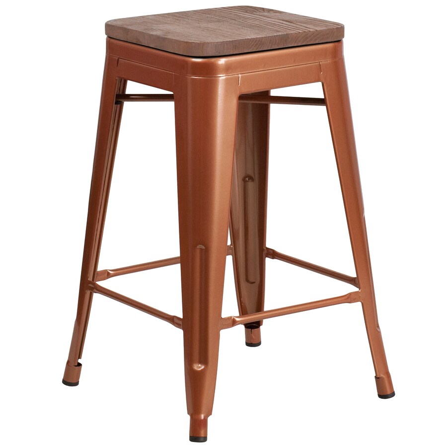 Flash Furniture Copper Counter Bar Stool in the Bar Stools ... (675 x 675 Pixel)