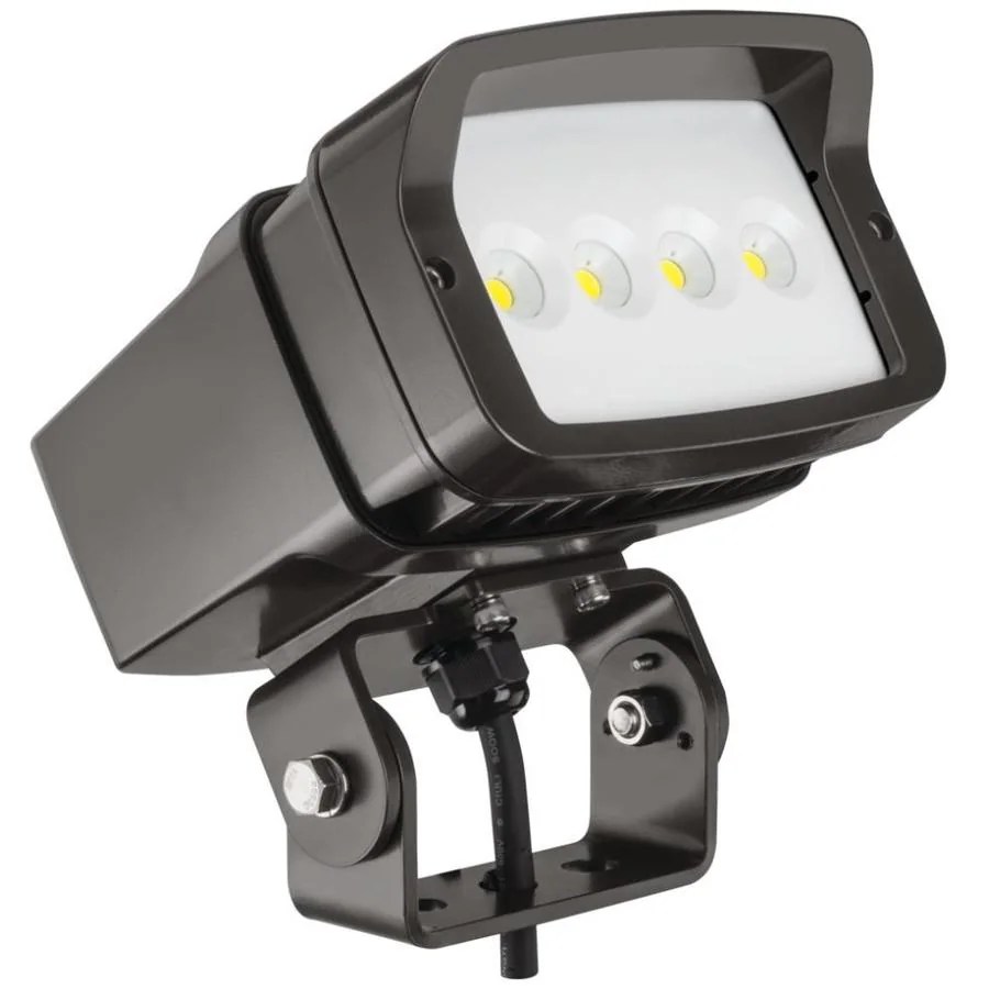 Lithonia Lighting 1HD SQ FLOOD LT COMM 4500L BZ at