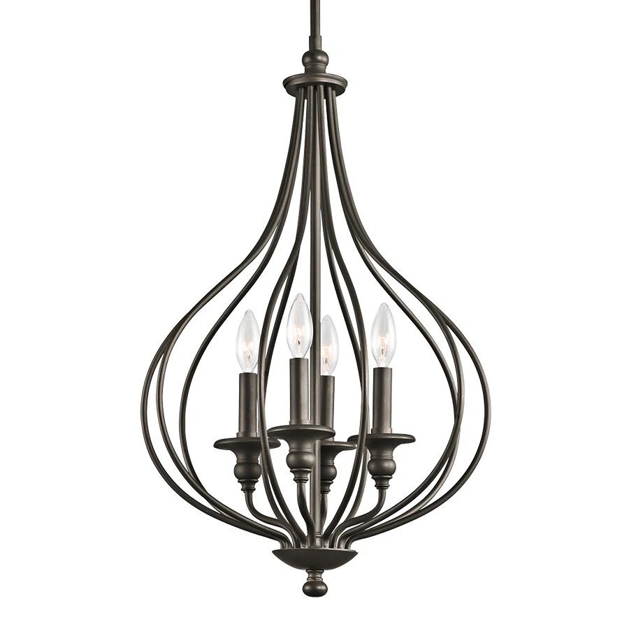 Shop Kichler Lighting Kensington 16.25in Olde Bronze Rustic Hardwired