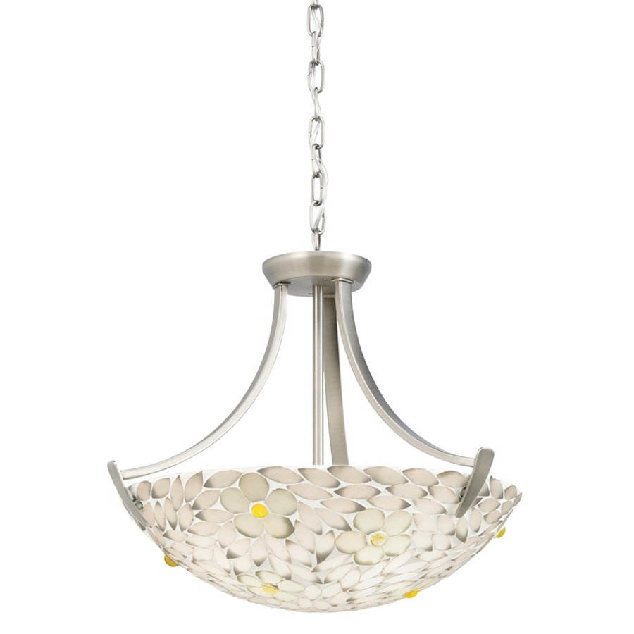 Kichler Lighting Dayzie 20in W Antique Pewter TiffanyStyle Pendant