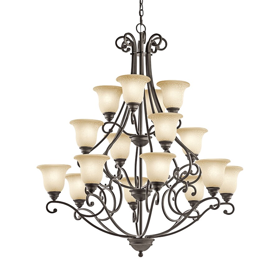 Shop Kichler Lighting Camerena 45in 16Light Olde Bronze Mediterranean