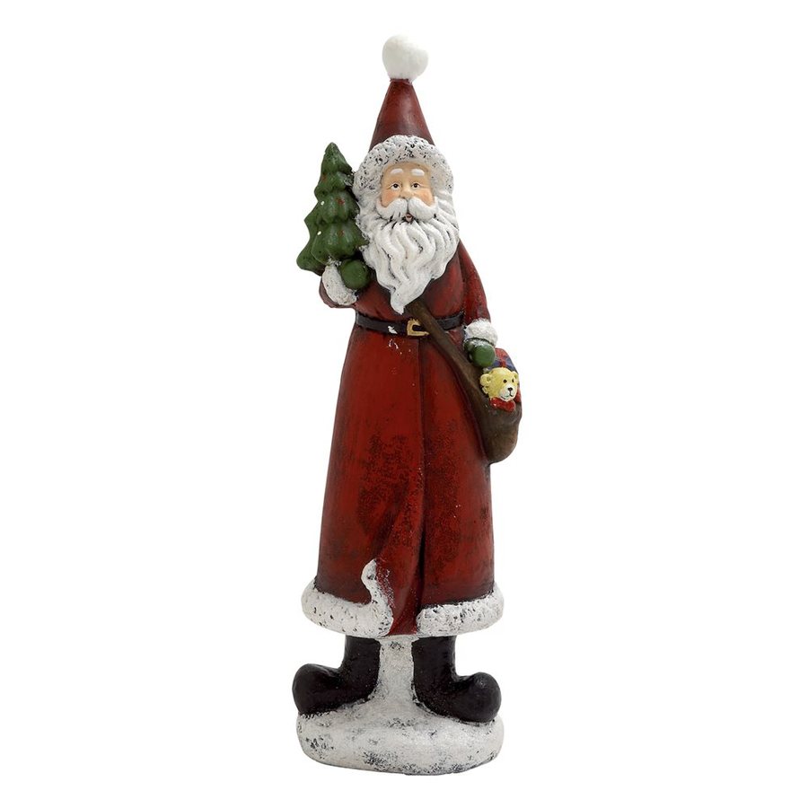 Shop Woodland Imports Resin Tabletop Santa Figurine at
