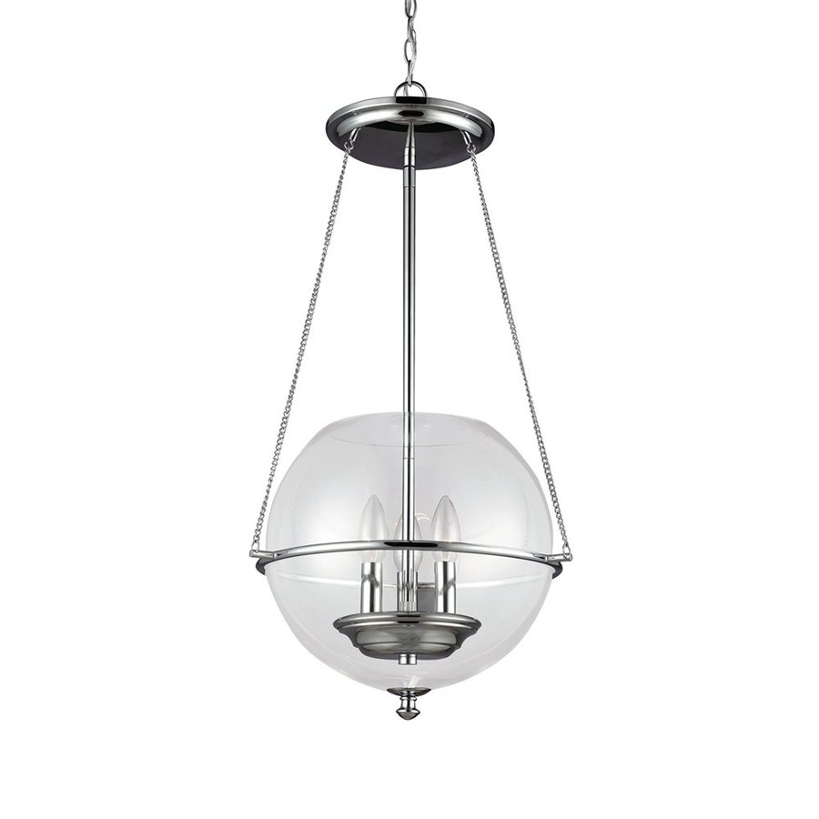 Sea Gull Lighting Havenwood Chrome Transitional Clear