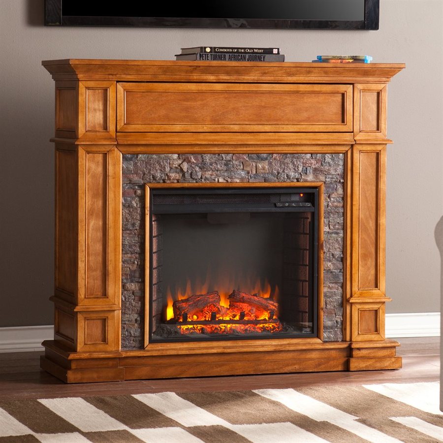 Boston Loft Furnishings 45.5in W 5000BTU Sienna MDF LED Electric