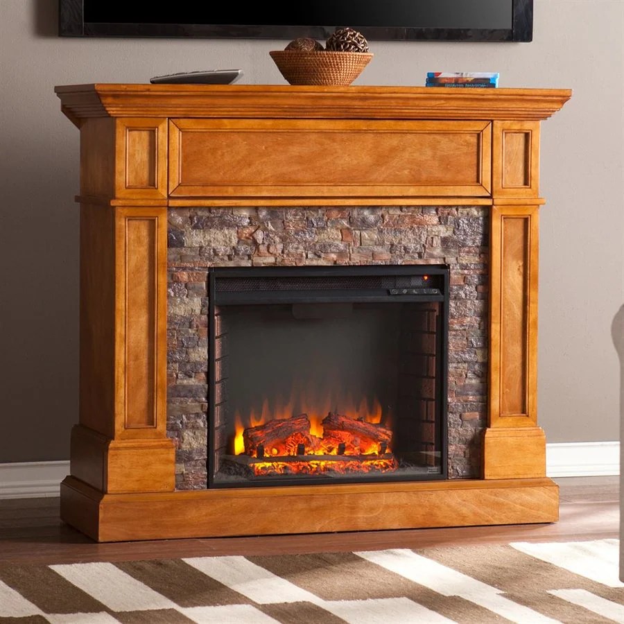 Shop Boston Loft Furnishings 45.5in W Sienna MDF Led Electric