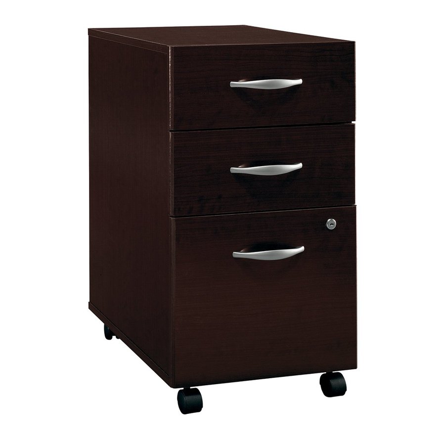 Shop Bush Business Furniture Mocha Cherry 3Drawer File at