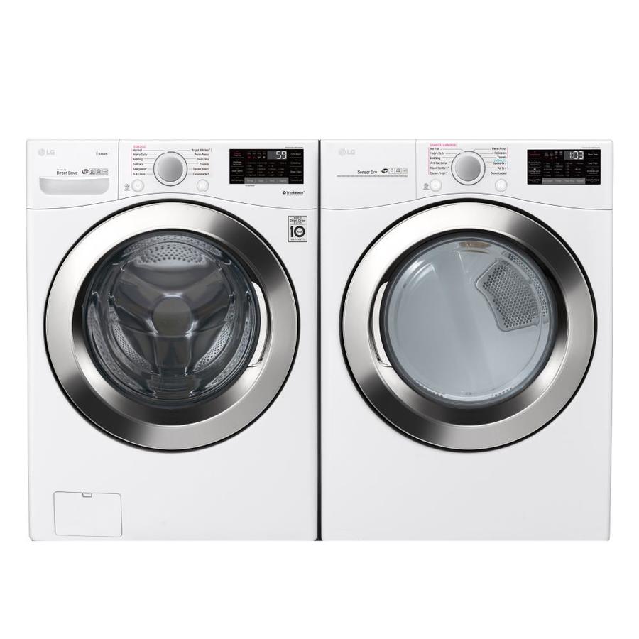 Shop LG Ultra Large Capacity FrontLoad Washer & Gas Dryer Set at