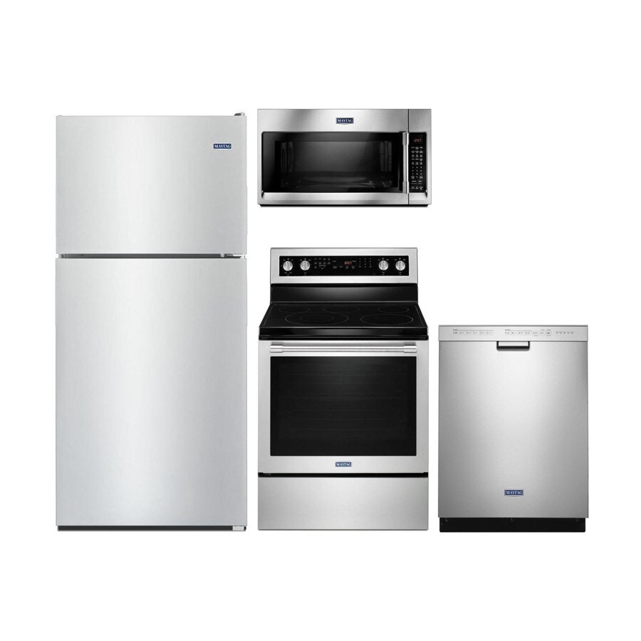 Shop Maytag TopFreezer Refrigerator & Electric Range Suite in