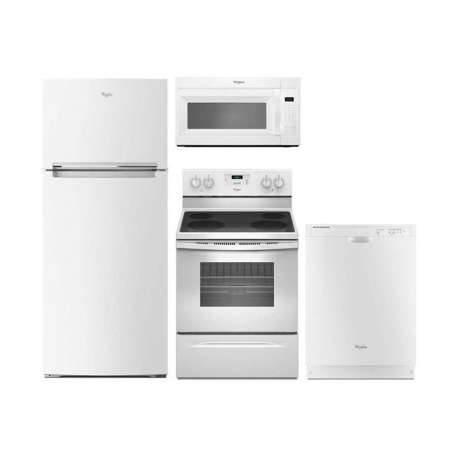 Shop Whirlpool 17.6cu ftTopFreezer Refrigerator & Electric Range