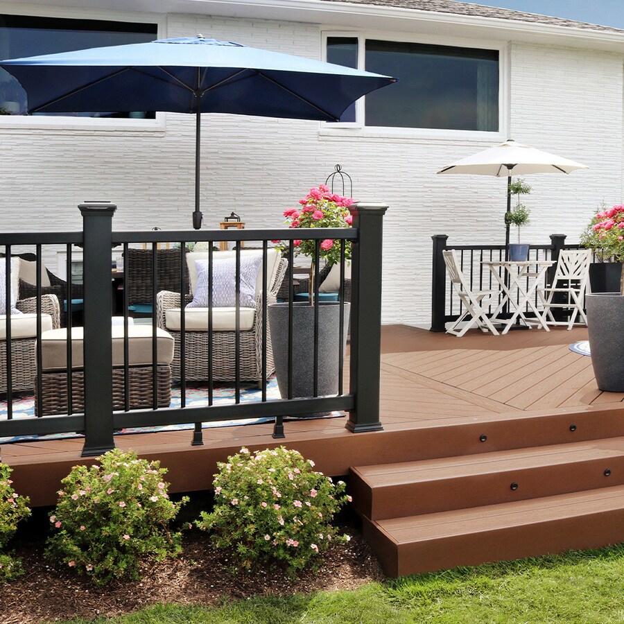 Shop Trex Enhance® Railing Collection in Charcoal Black at