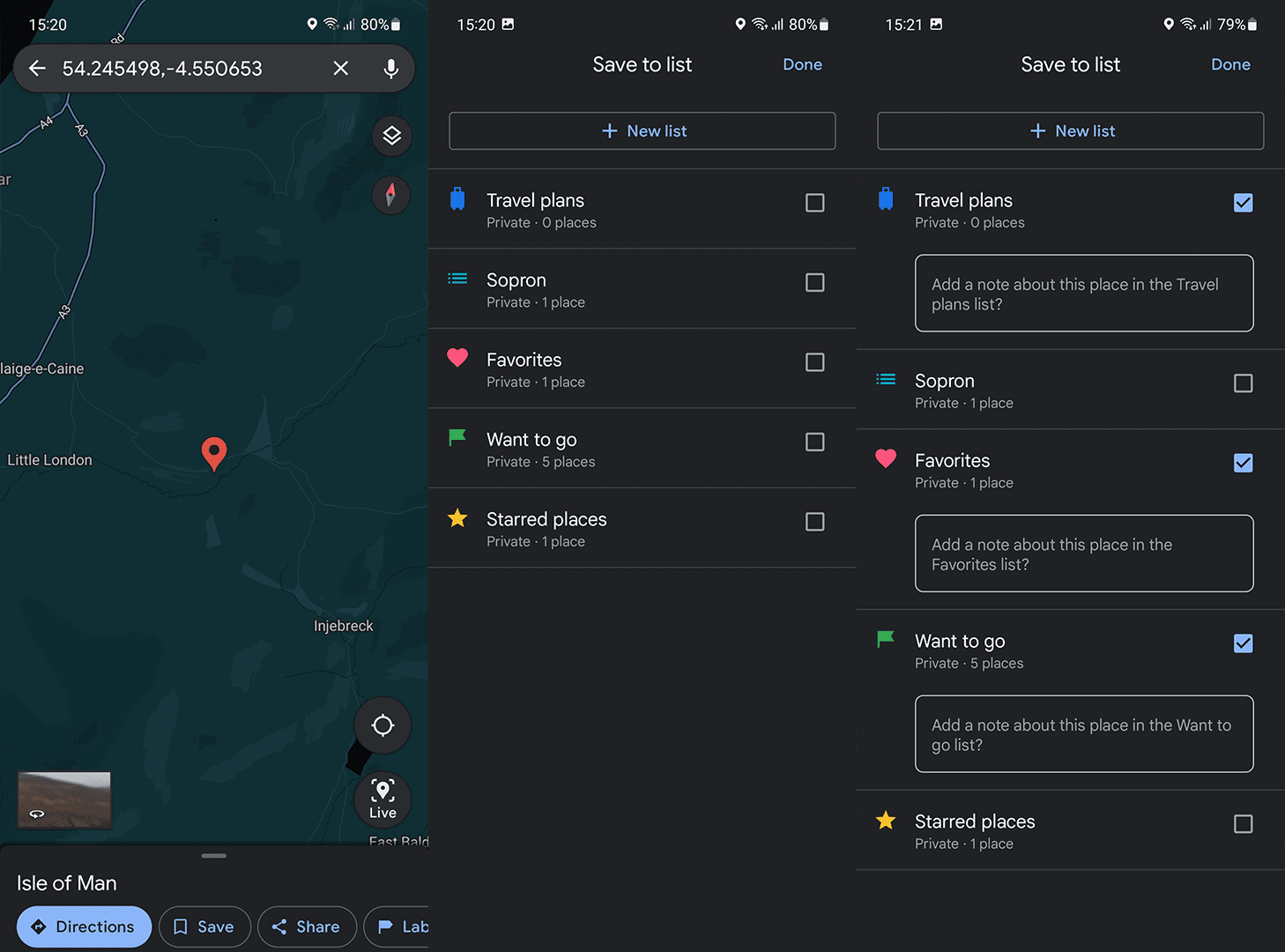 How to save a pin on Google Maps easy Mobile Internist