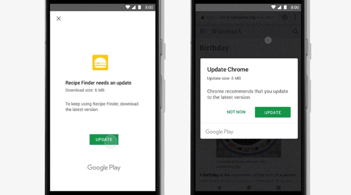 Google introduces API to let Android developers force inapp updates
