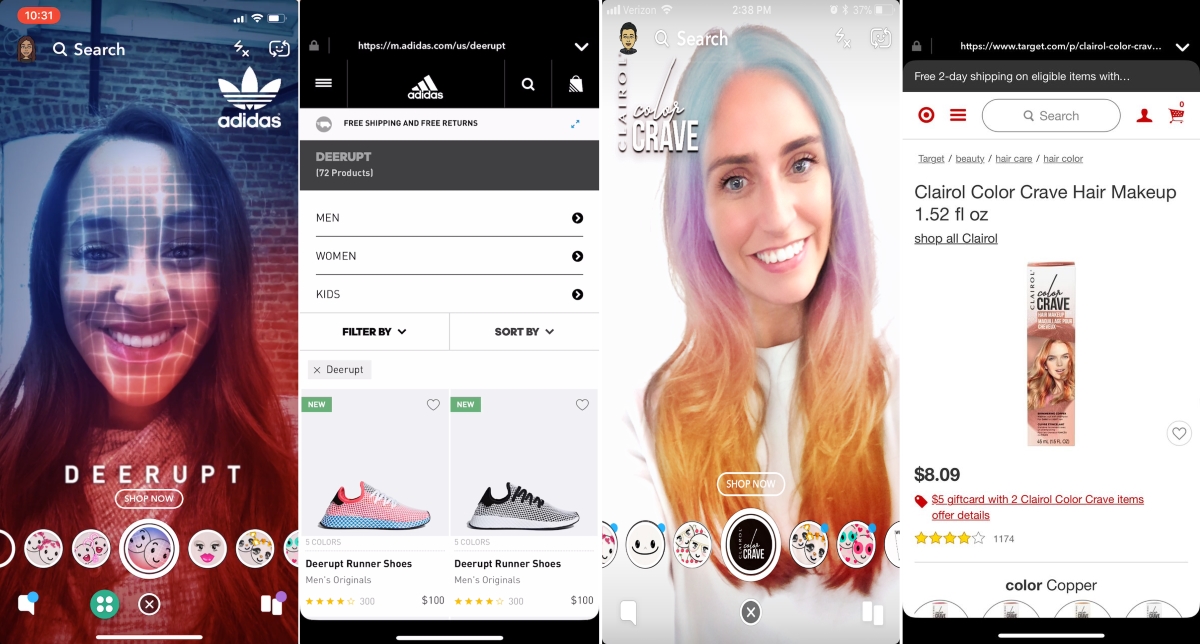 Snapchat introduces shoppable AR lenses Mobile Marketing Magazine