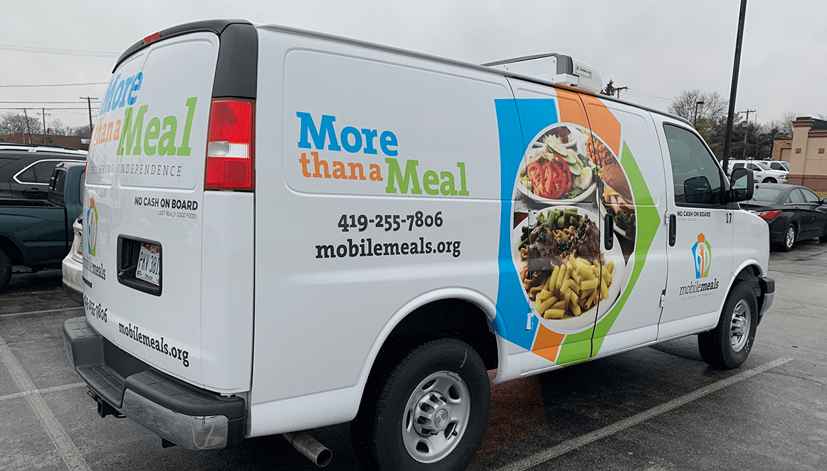 New Refrigerated Van Mobile Meals