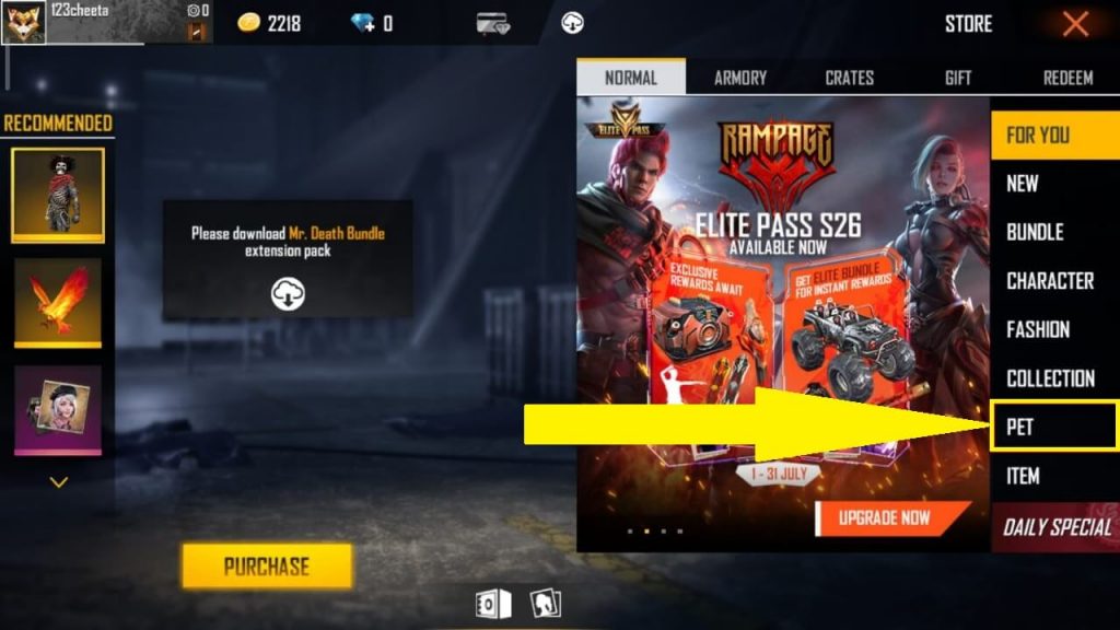 How To Get Pets In Free Fire? Guide Mobile Mode Gaming