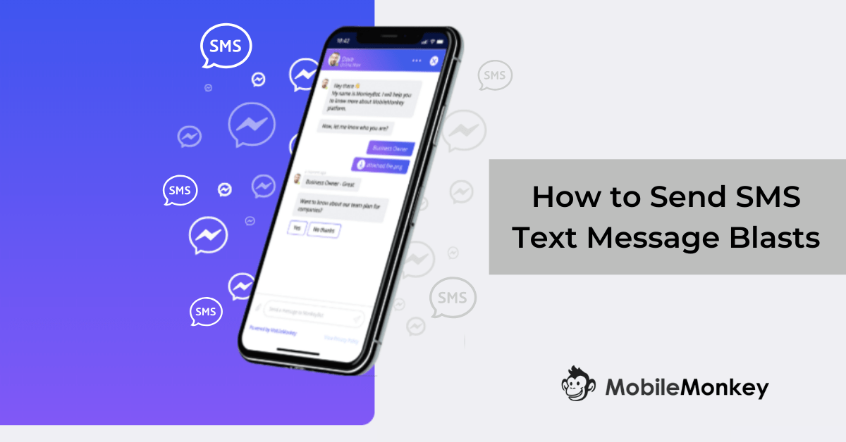 How to Send a Text Message Blast StepbyStep Guide to Growing an SMS