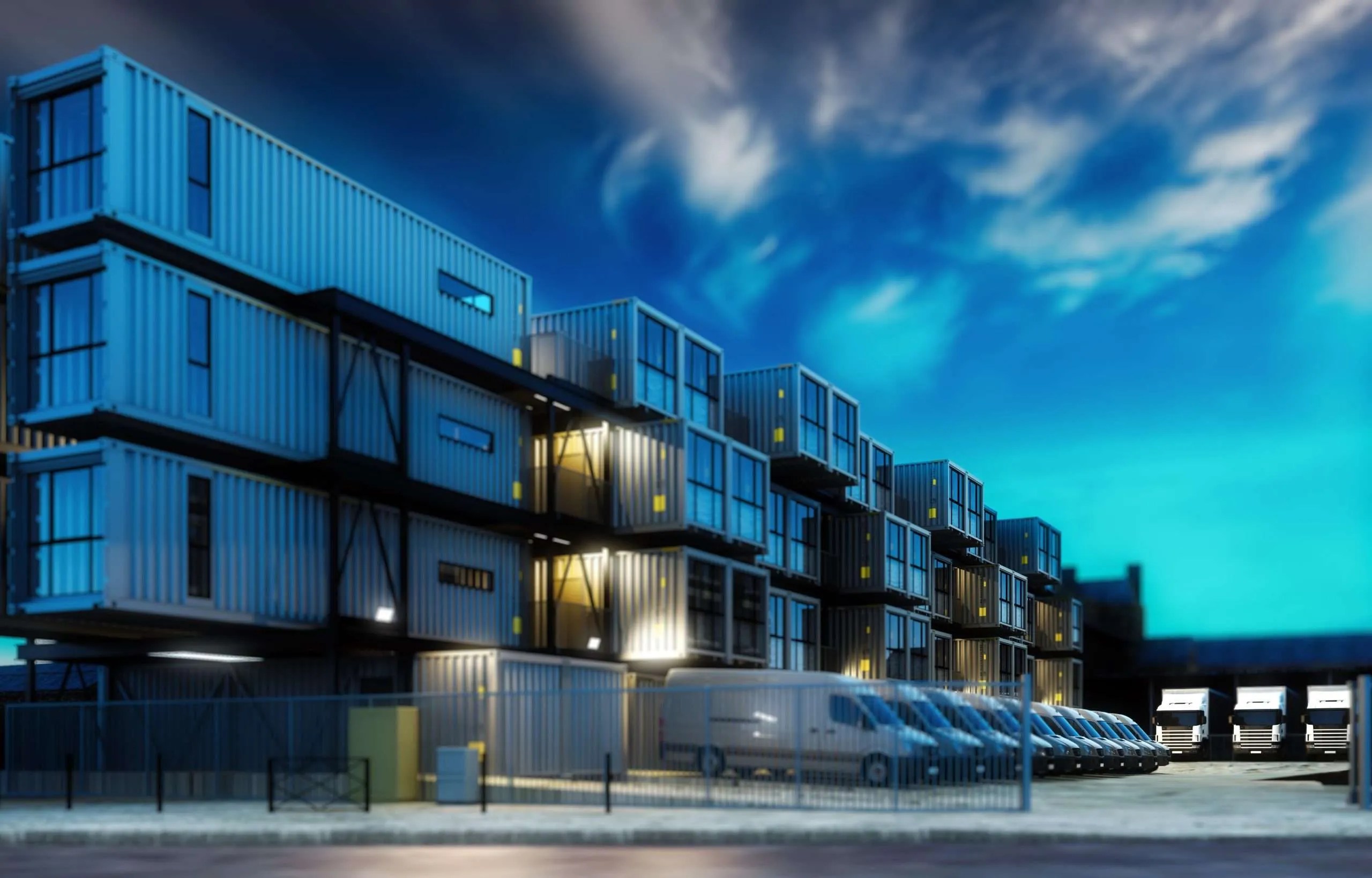 What Are Modified Conex Shipping Containers made of, and what makes