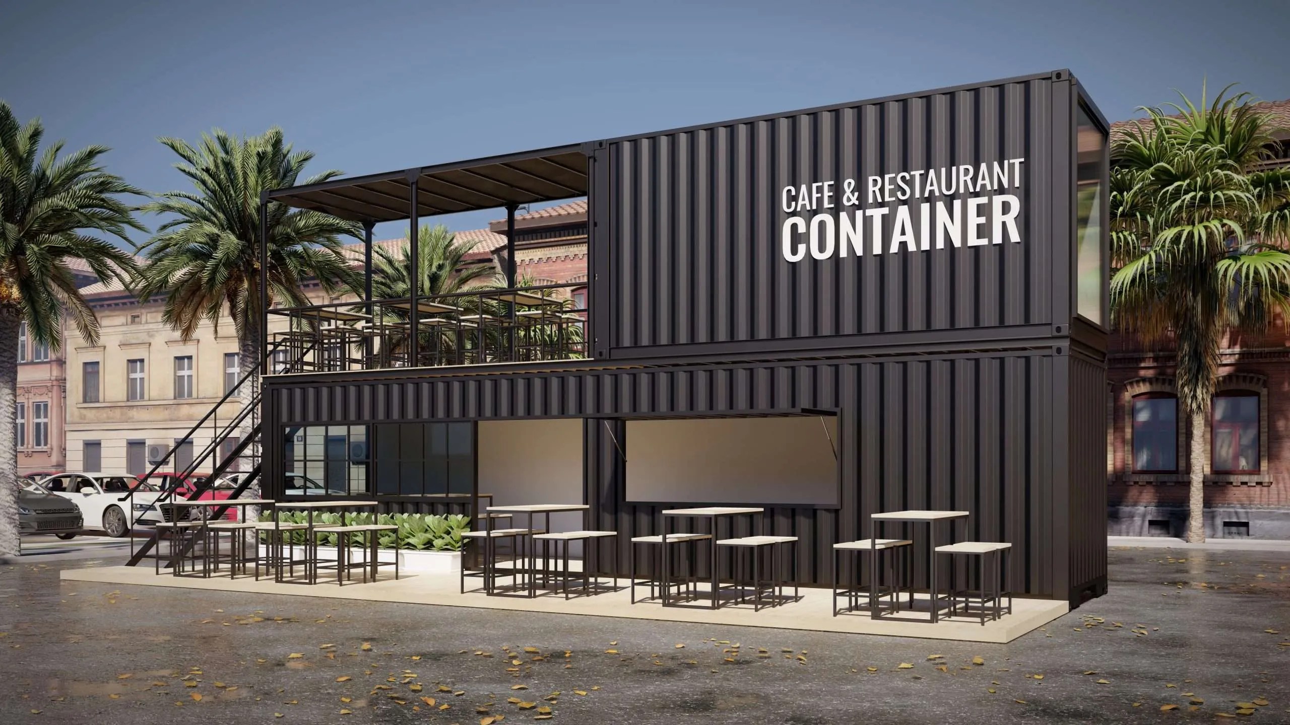 How a Modified Shipping Container Can Make the Perfect Restaurant M1 Containers Florida