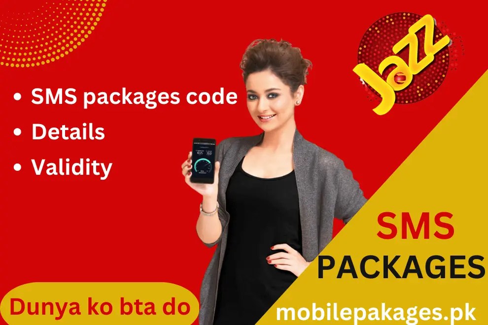 Jazz SMS Packages 3G/4GDaily,Weekly,Monthly Latest Prices mobilepakages