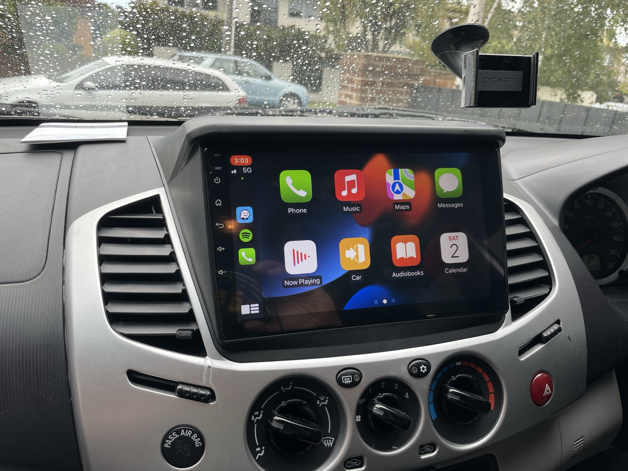 Mitsubishi Triton ML MN 9inch Head Unit Replacement Mobile Pro Audio