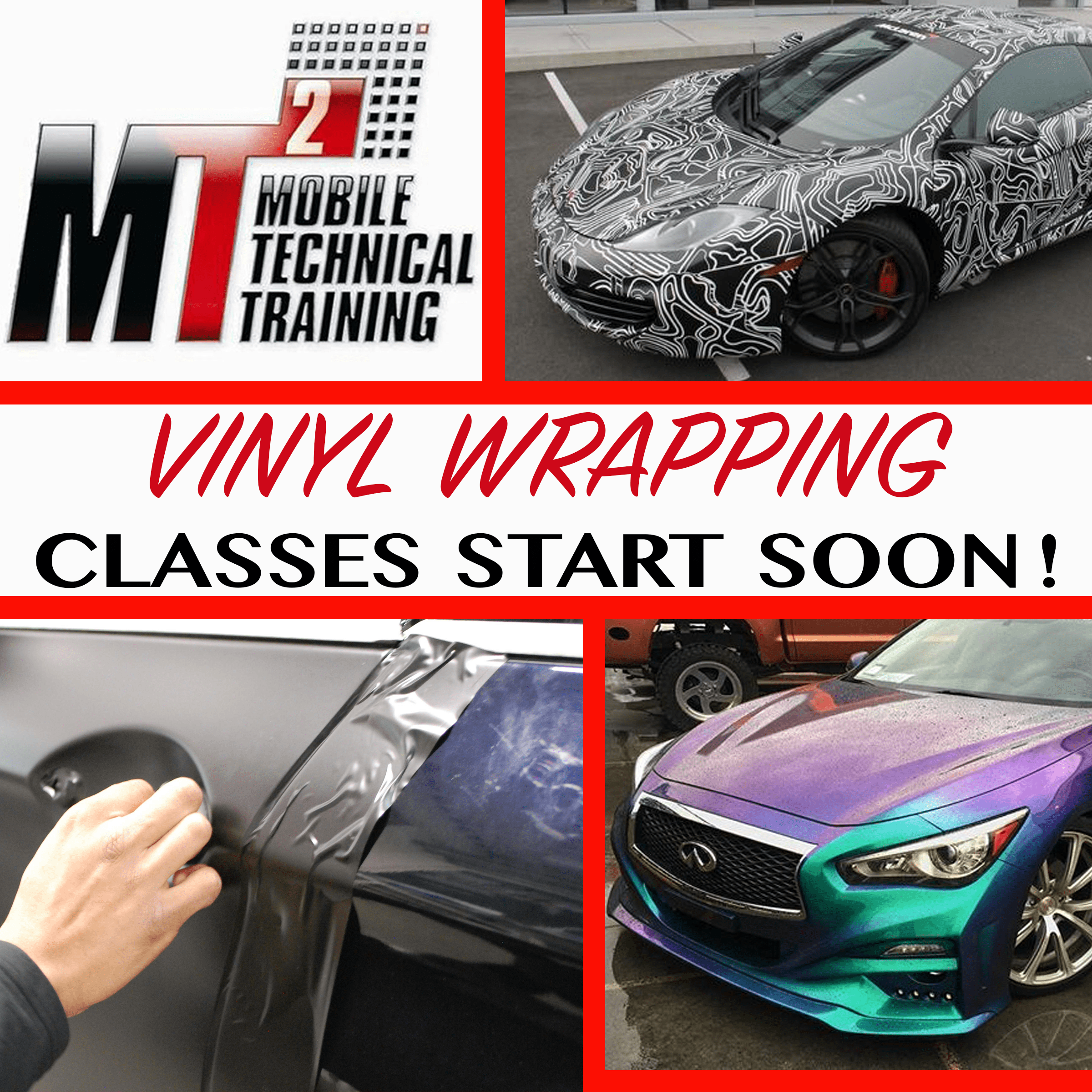 Vinyl Wrapping Class Schedule for January Mobile Tech Training