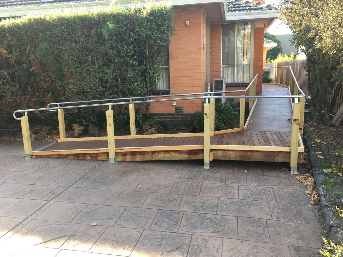 RUBBER RAMPS VS TIMBER RAMPS Mobility Access Modifications