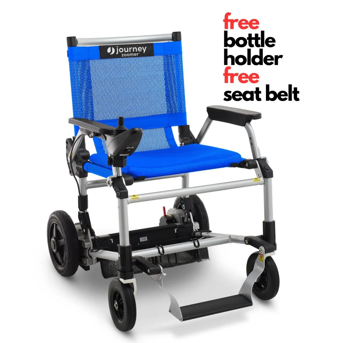 Journey Zoomer Folding Electric Wheelchair — MobilityActive
