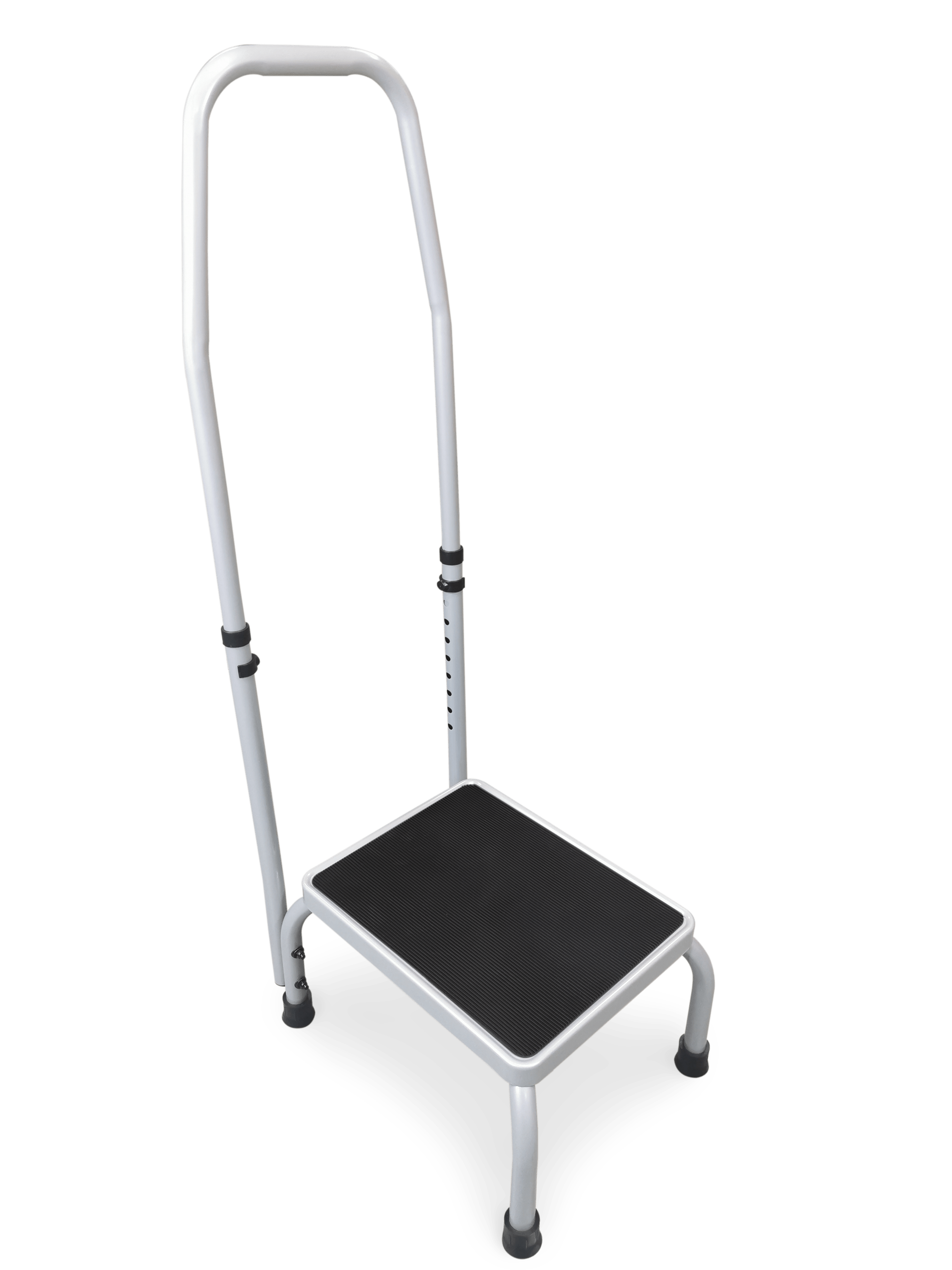 ASSISTANCE STEP WITH HEIGHT ADJUSTABLE HANDLE Mobility Aids & More
