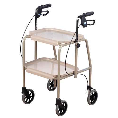 DAYS MEAL TRAY TROLLEY WALKER WITH BRAKES Mobility Aids & More