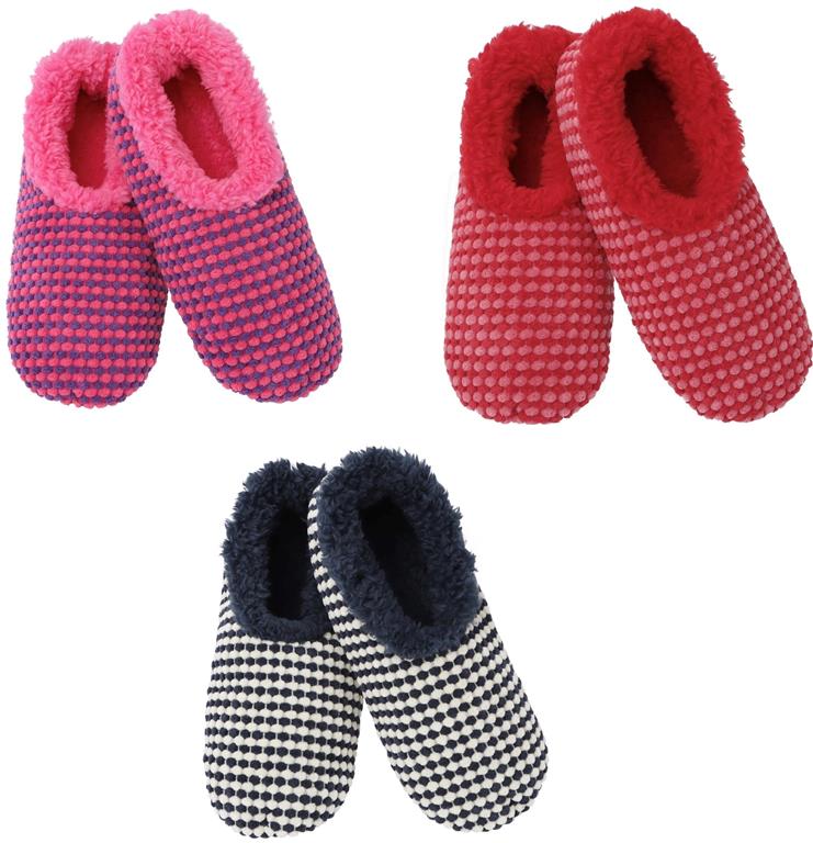 Slumbies Slippers Soft Dots Mobility Aids & More