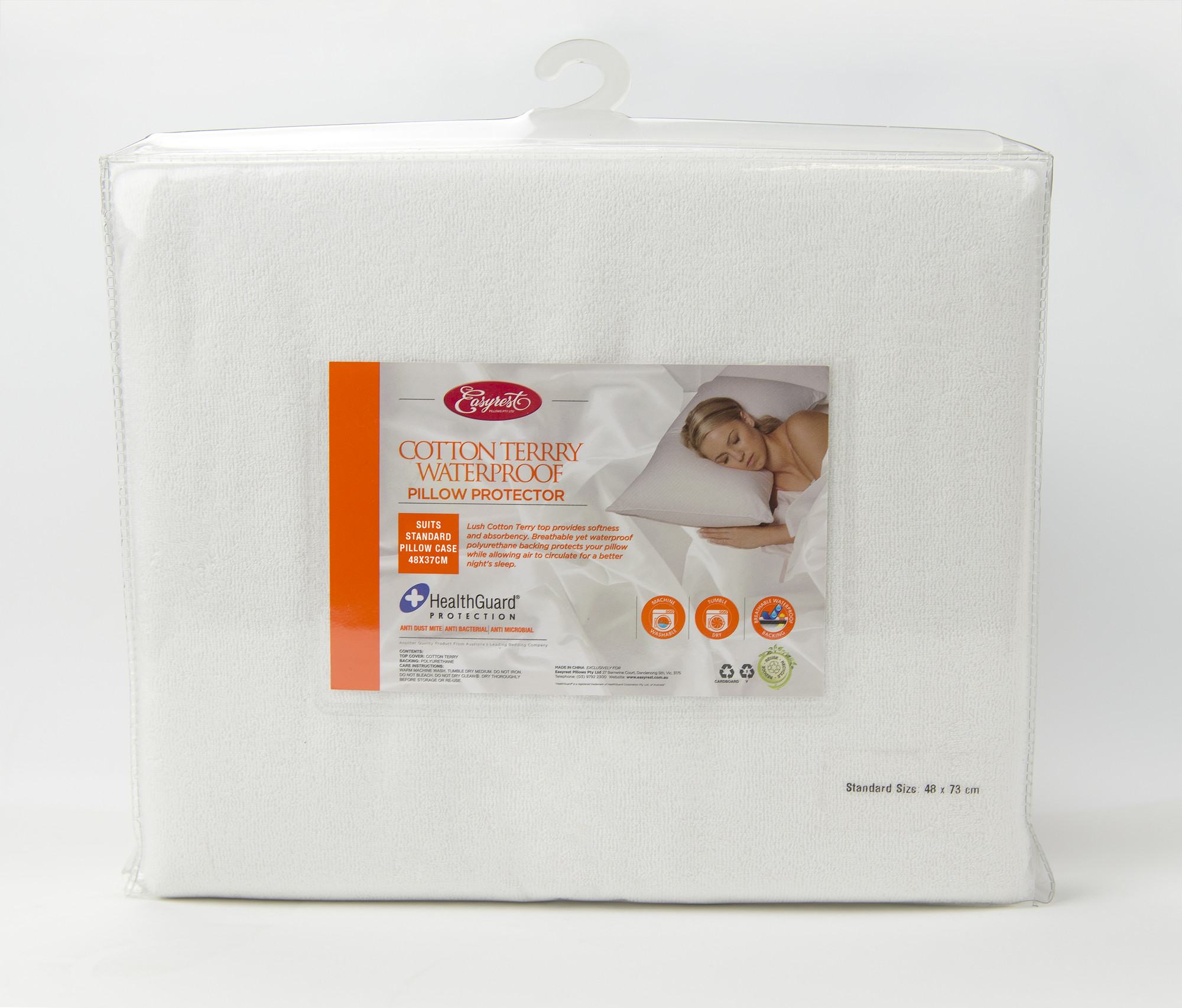 Waterproof Cotton Terry Pillow Protector Mobility Aids & More