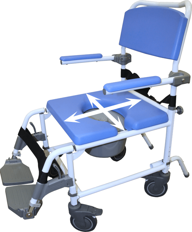 EZee Life Aluminum Rehab Commodes